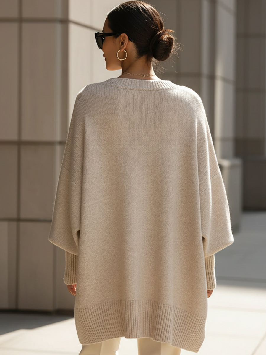 Quinn | Sophisticated Wool Blend Sweater
