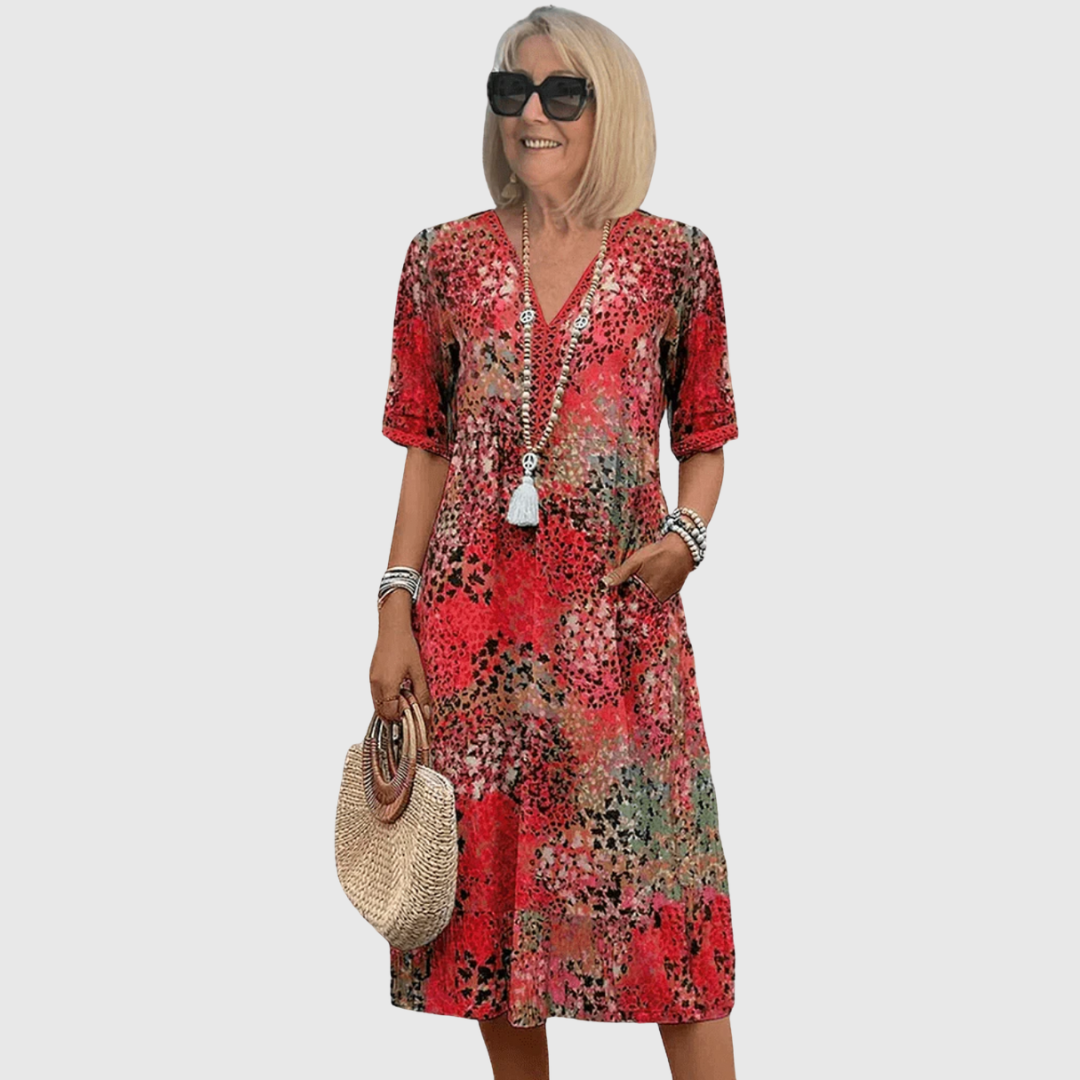 Skyler | Ocean Breeze Midi Dress