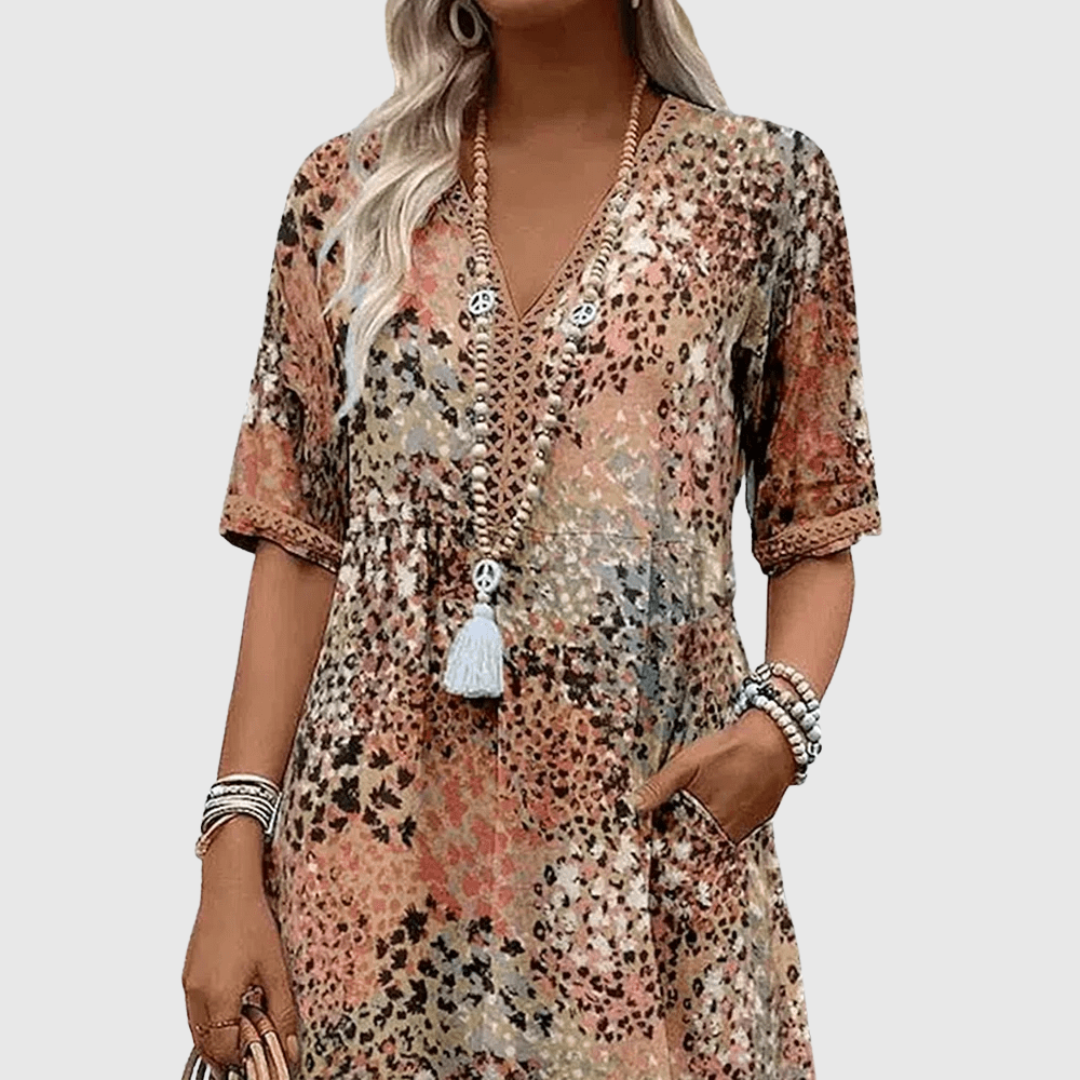 Skyler | Ocean Breeze Midi Dress