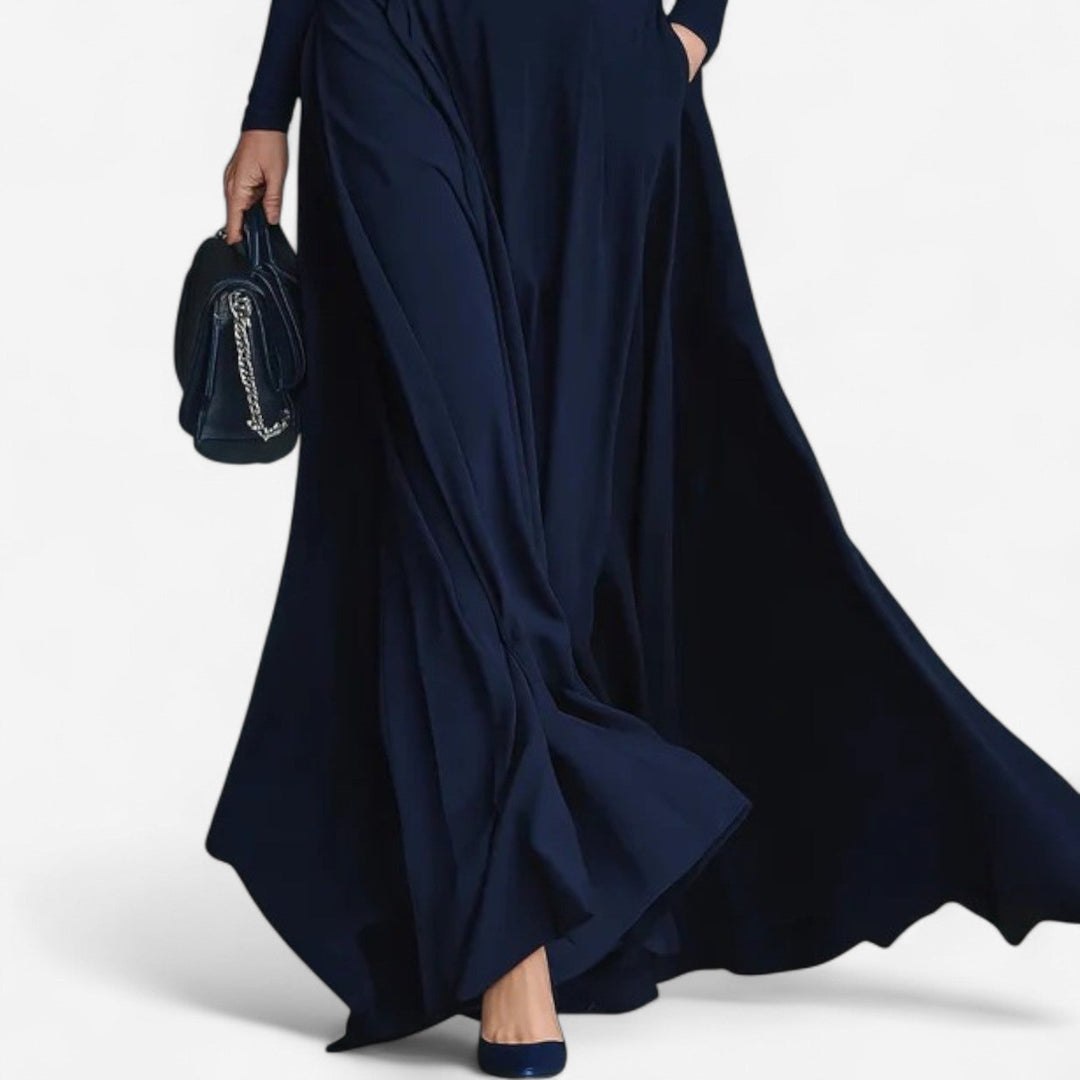 Emily™ Maxi Dress with High Neck