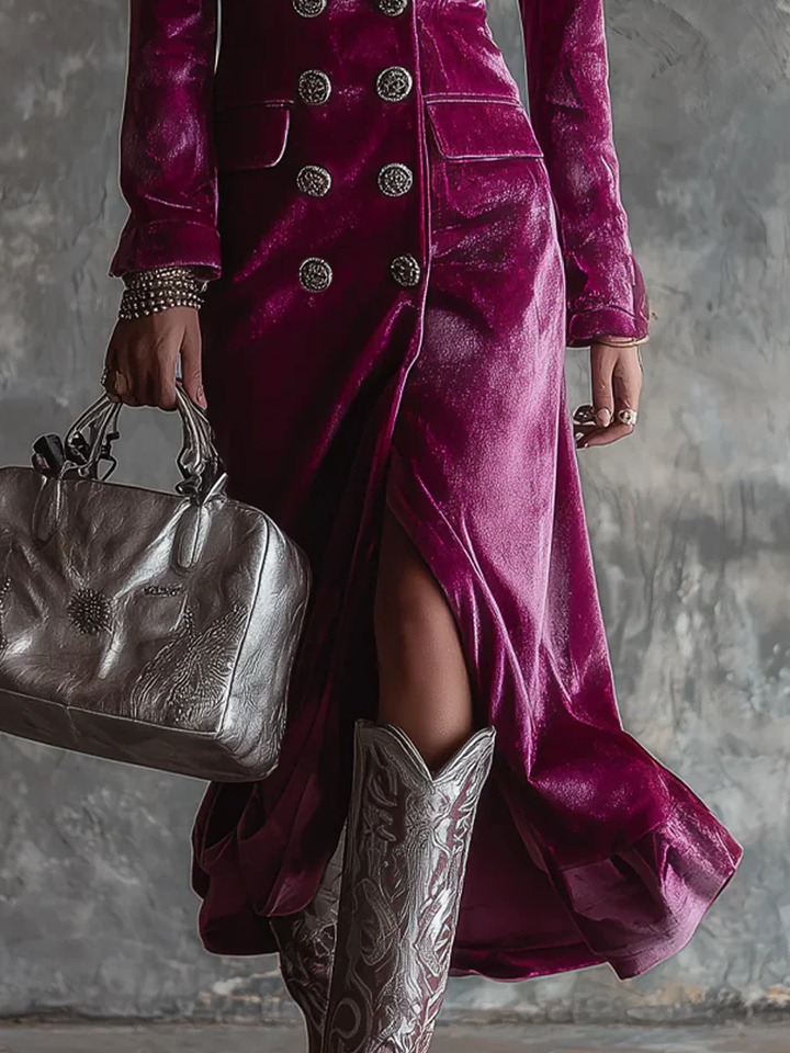 Dariella | Velvet Blazer Dress